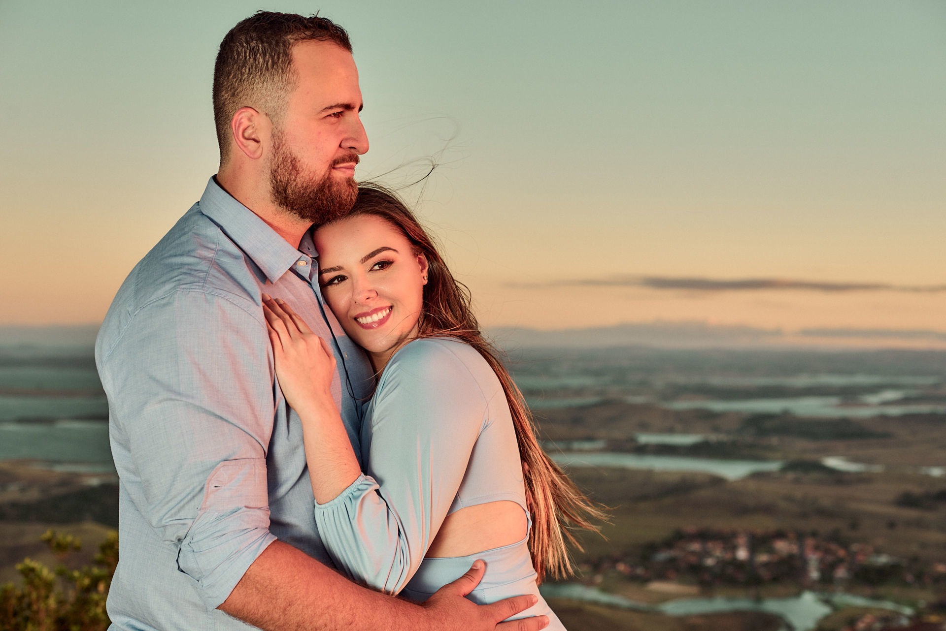 Foto Ensaio no Morro do Gavião - Gabriela & Breno - - Imagem 8