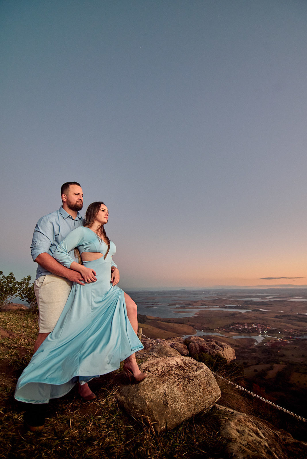 Foto Ensaio no Morro do Gavião - Gabriela & Breno - - Imagem 4