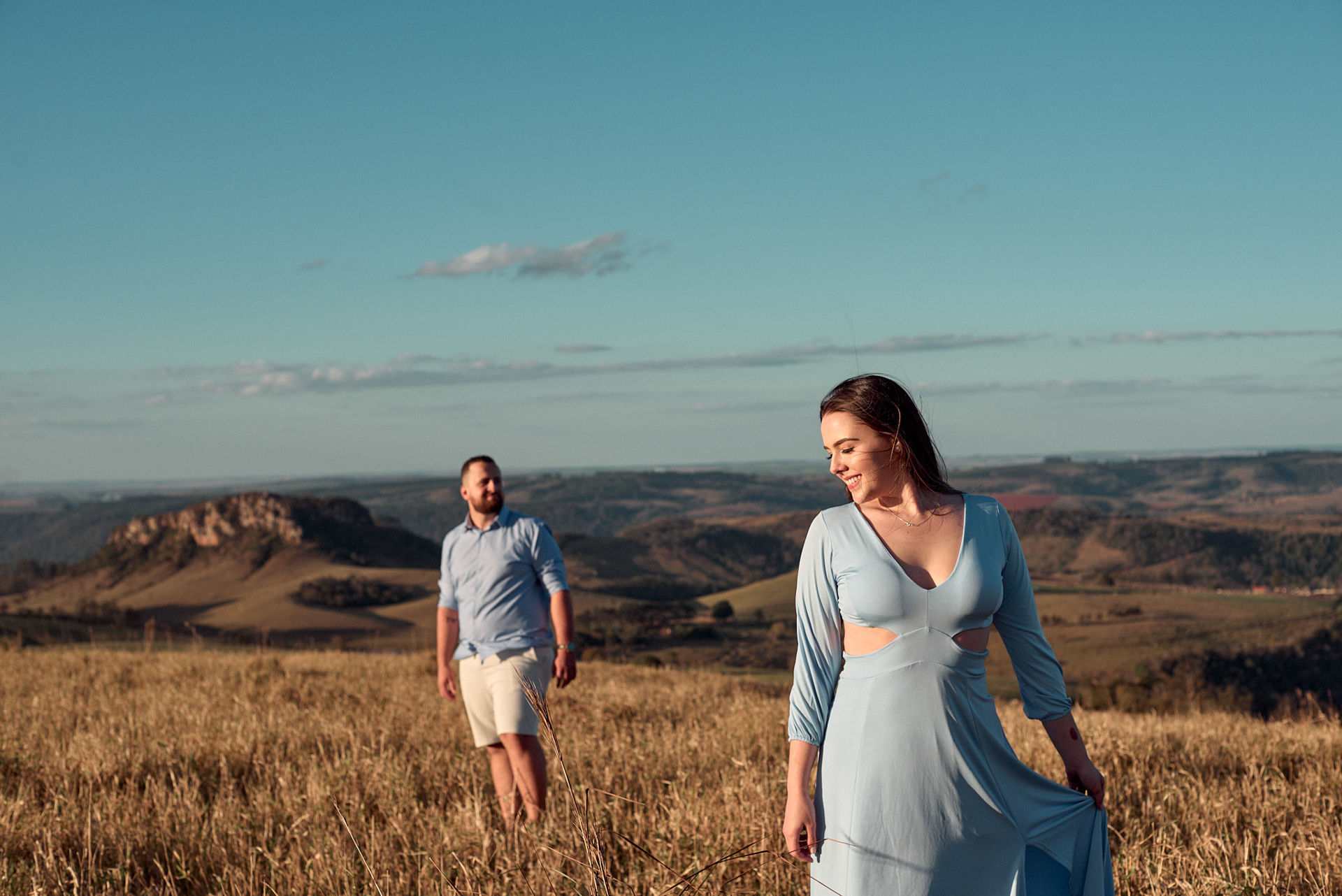 Foto Ensaio no Morro do Gavião - Gabriela & Breno - - Imagem 31