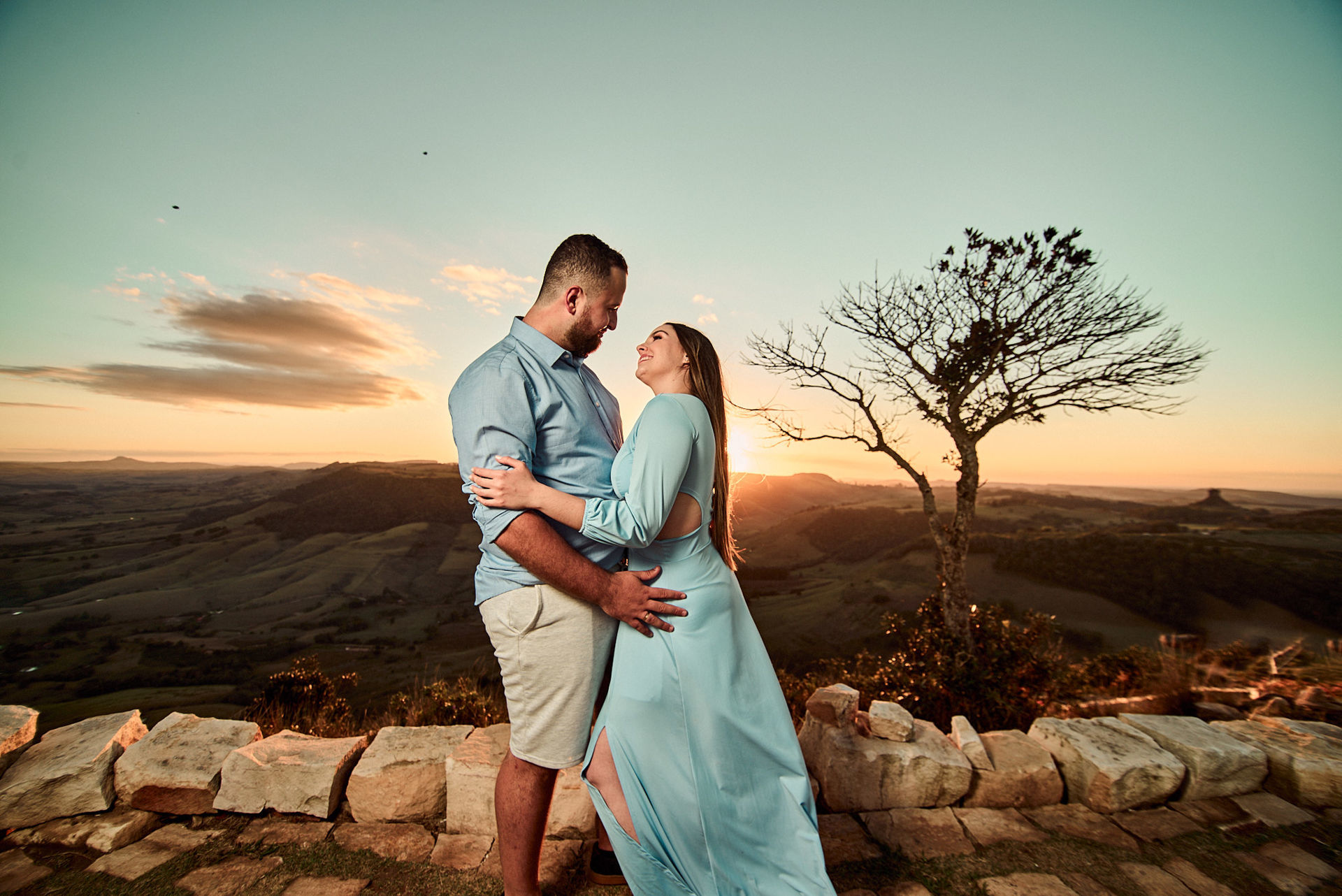 Foto Ensaio no Morro do Gavião - Gabriela & Breno - - Imagem 15