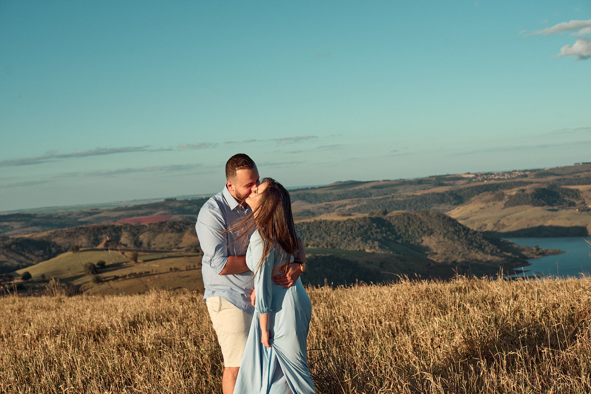 Foto Ensaio no Morro do Gavião - Gabriela & Breno - - Imagem 29