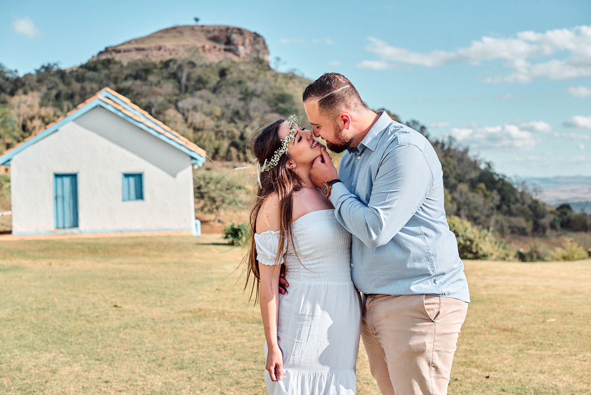 Foto Ensaio no Morro do Gavião - Gabriela & Breno - - Imagem 48