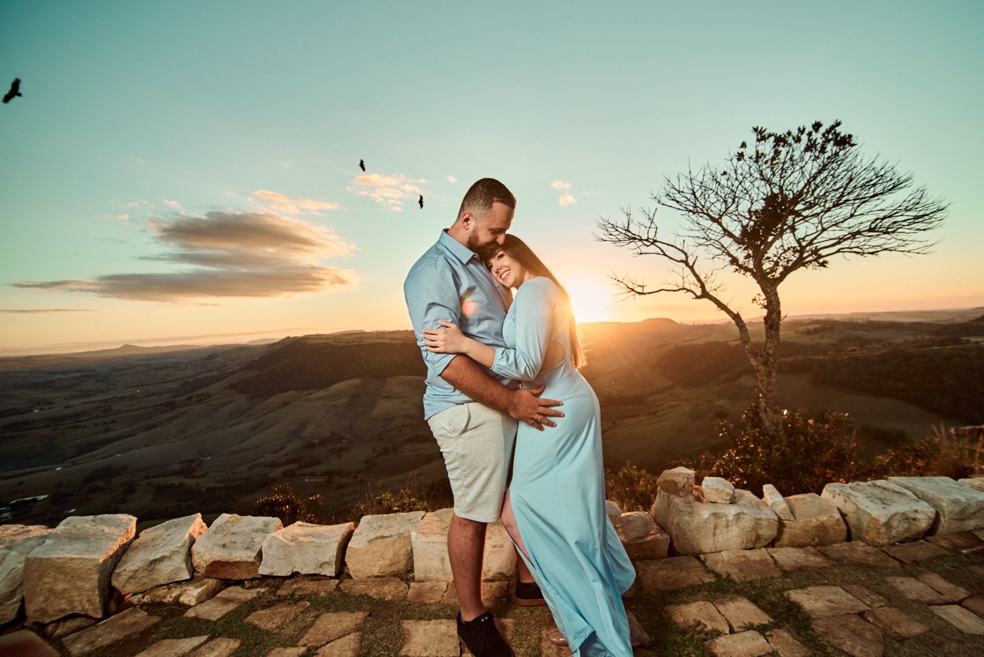 Foto Ensaio no Morro do Gavião - Gabriela & Breno - - Imagem 33