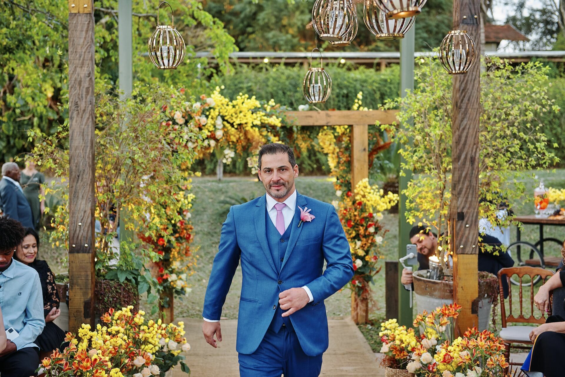 Foto Nagila e Hugo - Lindo casamento no campo - Imagem 39