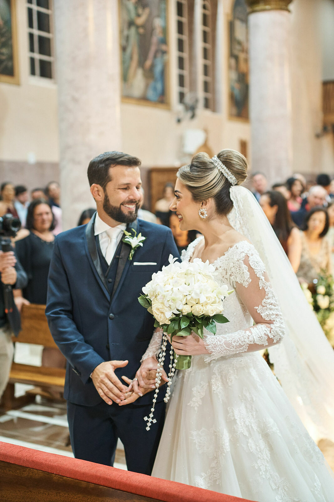 Foto Stefani e Herbi - Lindo casamento em Pirajuí - SP - Imagem 35