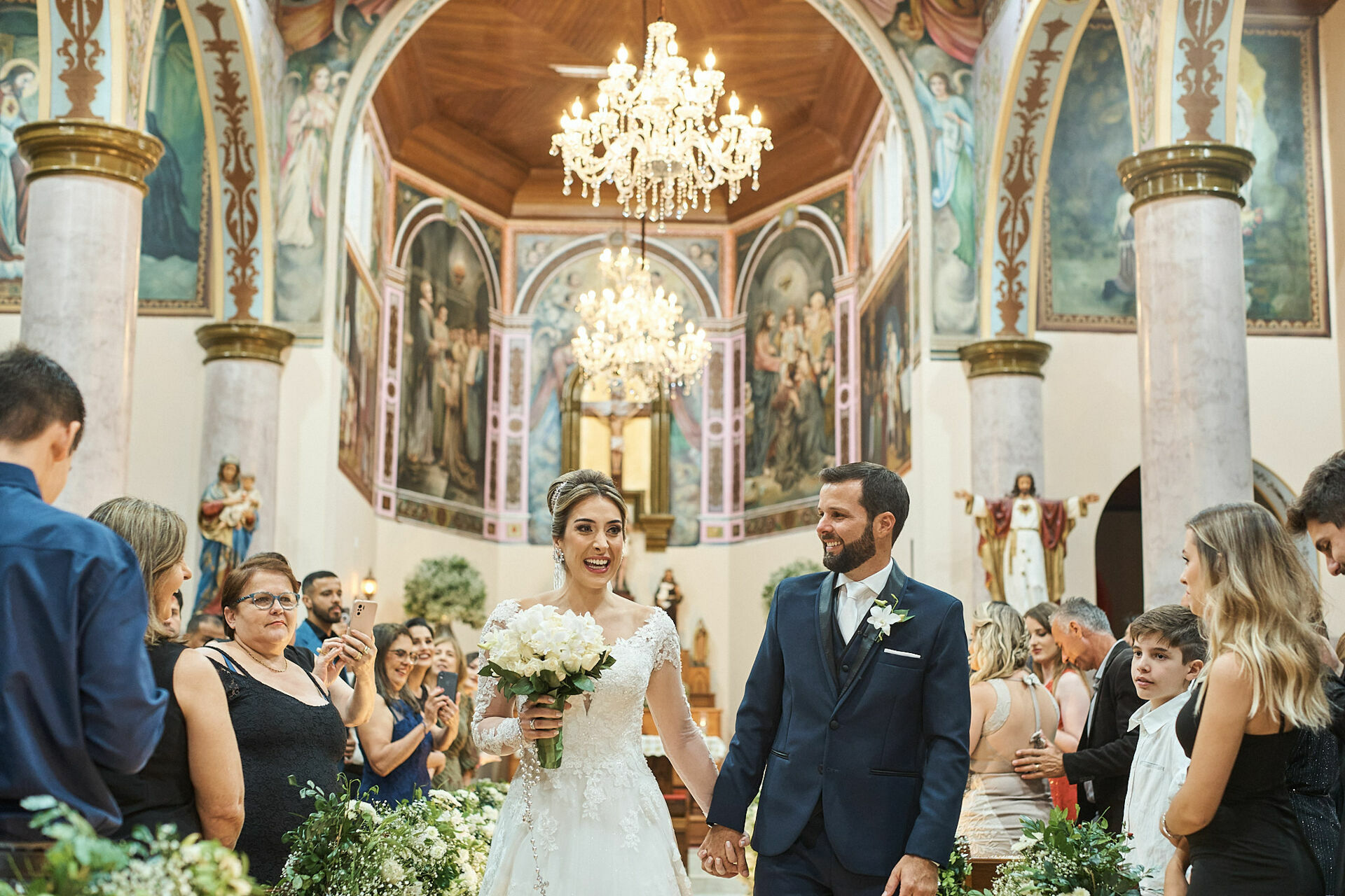Foto Stefani e Herbi - Lindo casamento em Pirajuí - SP - Imagem 76