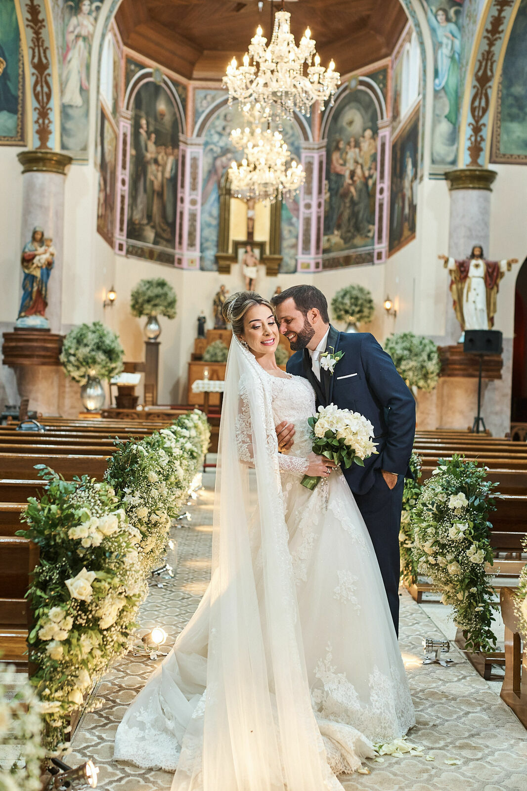 Foto Stefani e Herbi - Lindo casamento em Pirajuí - SP - Imagem 91