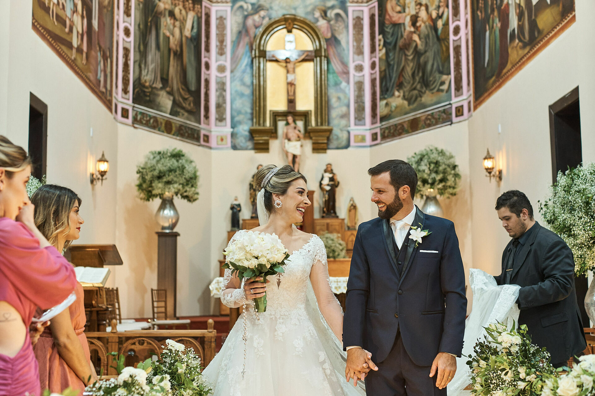 Foto Stefani e Herbi - Lindo casamento em Pirajuí - SP - Imagem 74