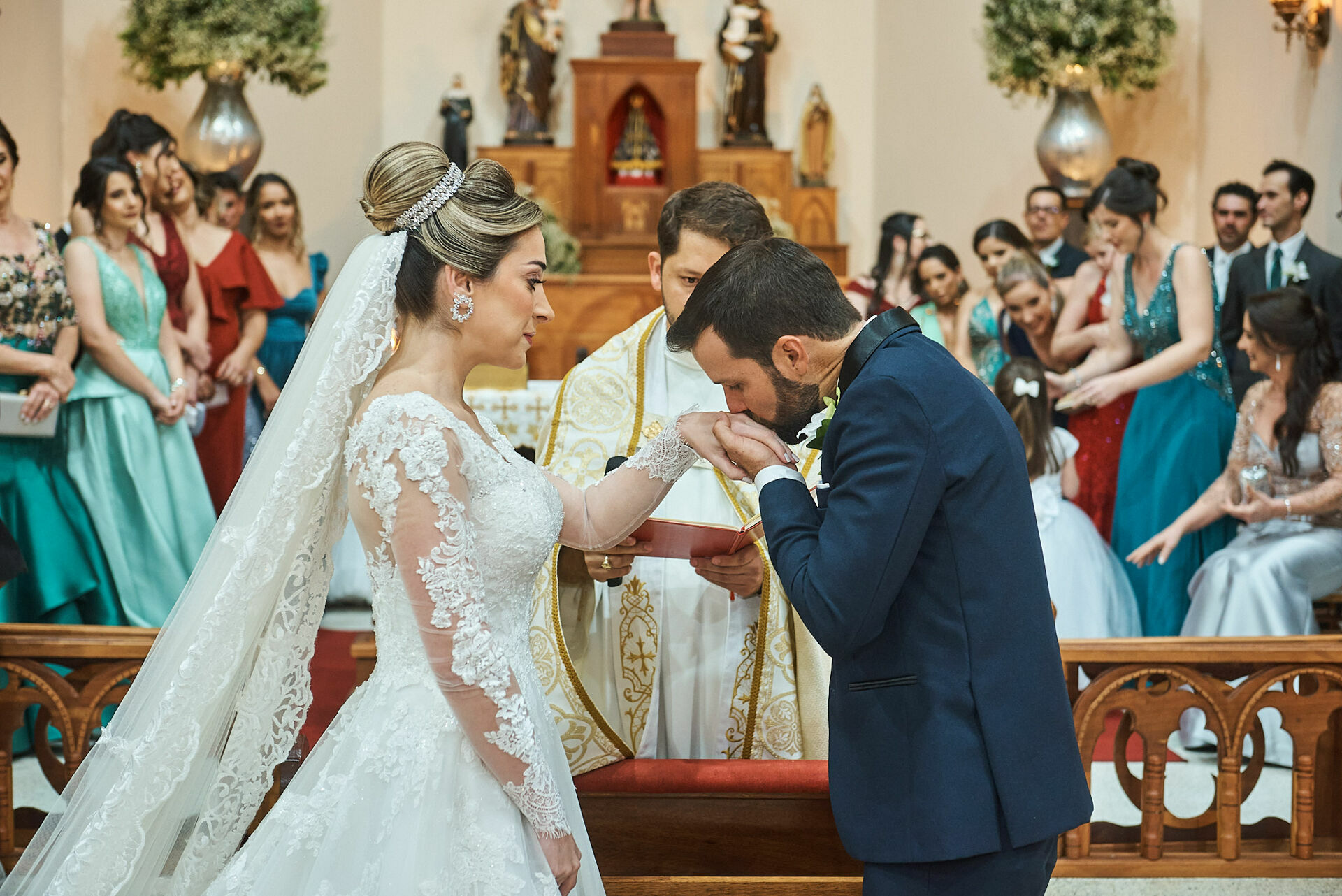 Foto Stefani e Herbi - Lindo casamento em Pirajuí - SP - Imagem 50